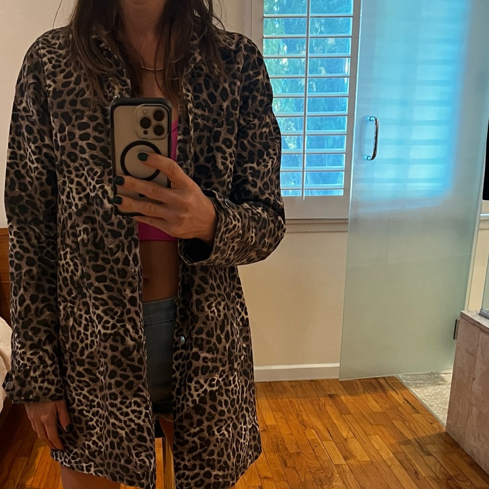 Spiritual gangster cheatta print coat